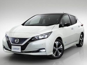 Коврики в салон Nissan Leaf  без воздуховодов(09.2017 - н.в.) правый руль