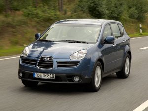 Коврик в багажник Subaru B9 Tribeca (2004 - 2008) левый руль