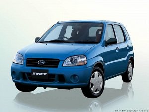 Ковры салонные Suzuki Swift (АКПП) HT51S  (2000 - 2004) правый руль