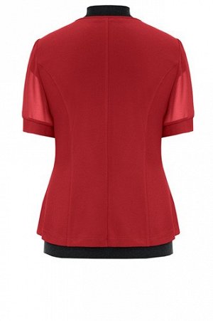 Блуза ЛБ21/бордовый