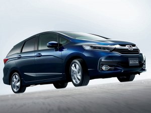 Ковры салонные LUX 3D Honda Shuttle (2 ряд цельный) (2015 - )