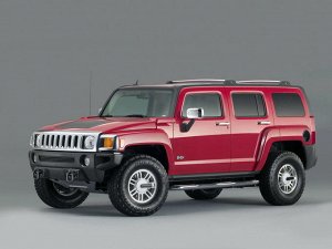 Ковры салонные 3D LUX Hummer H3 (2005 - 2015)