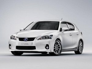 Ковры салонные 3D Lexus CT200h (хэтчбек) (01.2011- 07.2017) левый руль