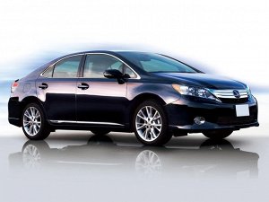 Ковры салонные 3D Lexus HS250h (07.2009 - 12.2012) правый руль