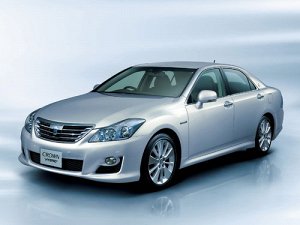 Ковры салонные 3D Toyota Crown  4WD (2008-2012)