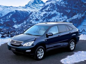 Ковры салонные 3D Toyota Harrier (2003 - 2013)