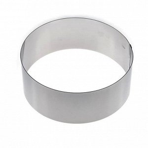 Форма металлическая кольцо 18x6 см