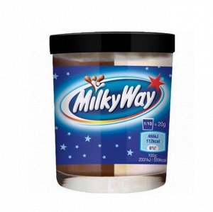 Шоколадная паста из молочного и белого шоколада, MilkyWay, Великобритания, 200 г