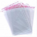 Пакеты для пряников с клейкой лентой, 10х15 см, 100 шт