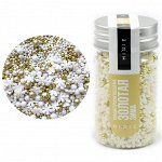 Сахарная посыпка для декора &quot;Золотая зима&quot; MIXIE, 50 г
