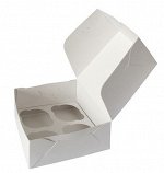 Набор из 3 коробок на 4 капкейка, 16 х 16 х 10 см Pasticciere