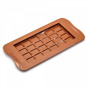 Форма ИЗИ-ШОК «Шоколадная плитка» SCG36 115x77х9 мм, Silikomart, Италия