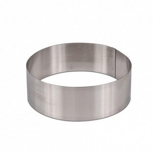 Форма металлическая кольцо 10x2,5 см