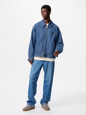 UNIQLO - мужская джинсовая куртка - 64 BLUE