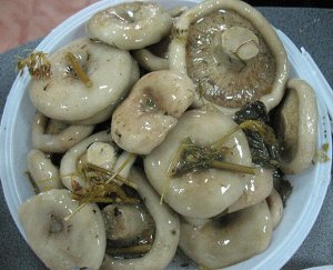 Грузди солёные