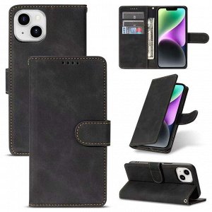 Черный. Чехол книжка на телефон Xiaomi Redmi Note