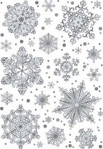 Набор оформительских наклеек 246x167 &quot;Новогодний&quot;