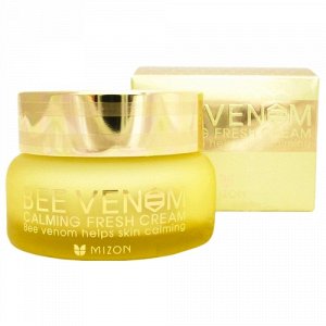 MIZON Крем для лица с прополисом и пчелиным ядом  Bee Venom Calming Fresh Cream