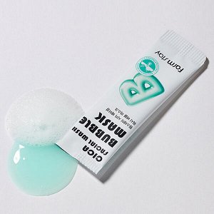 Пузырьковая маска для умывания с центеллой FarmStay Cica Facial Wash Bubble Mask, 5мл