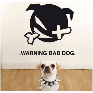 Warning bad dog