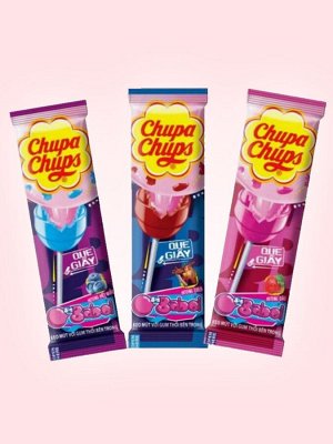 Леденец + Жевачка Chupa Chups Big Babol Чупа-чупс Биг Бабол 12 гр