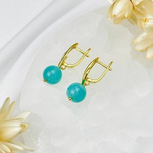Серьги из Амазонита