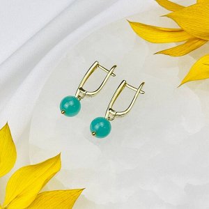 Серьги из Амазонита