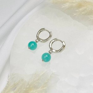Серьги из Амазонита
