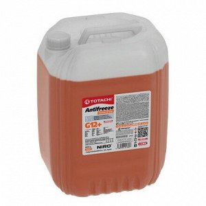 Антифриз Totachi Niro Coolant Orange, G12+, оранжевый, -40°C, 20кг, арт. 47320