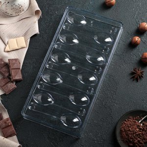 Форма для шоколада "Ложки" 27,5x13,5x2,5 см