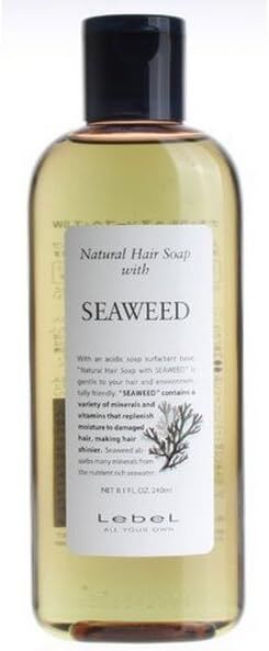Lebel Natural Hair soap with Seaweed - натуральное мыло для блеска и гладкости волос, с морскими водорослями