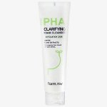 Мягкая кремовая пенка для умывания с PHA кислотой FarmStay PHA Clarifying Foam Cleanser, 150мл