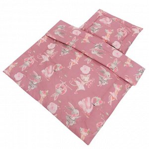 Комплект в коляску AmaroBaby Mommy Star Нежный Танец, розовый
