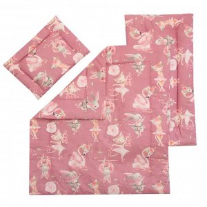 Комплект в коляску AmaroBaby Mommy Star Нежный Танец, розовый