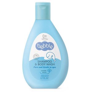 Шампунь для волос и тела Lavena, Bebble, Лаванда, 200 мл