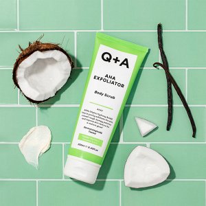 Скраб для тела Q+A AHA Exfoliator