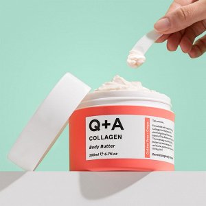 Увлажняющий крем-баттер для тела с коллагеном Q+A Collagen