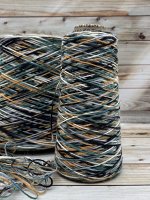 Пряжа для вязания 100 гр, Calzetteria носочная пряжа 75% меринос 25% полиамид 400м/100г 13Бирюза-оранж-черный