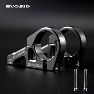 Вынос EVOSID GEMINI. 31.8*52 мм (Чёрный)