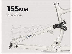 Рама HIMALO Enduro 27.5+/29ER. Серый