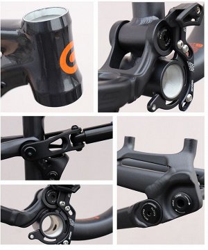 Рама SODCE RIOT 24. Черный