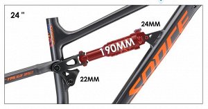 Рама SODCE RIOT 24. Черный