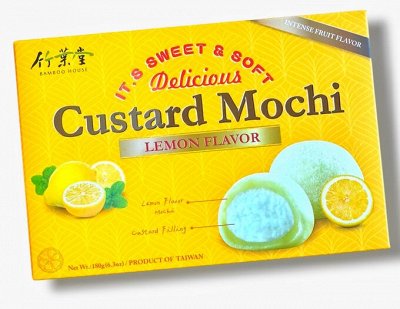 Моти пирожные Bamboo House с заварным кремом Lemon 