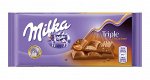 Шоколад Milka Triple Caramel