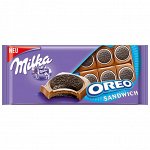 Шоколад Milka Oreo Sandwich