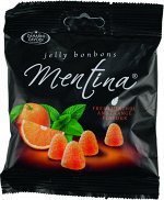 Мармелад жевательный Zaharni. Mentina Fresh Menthol &amp; Orange. вкус апельсина и ментола