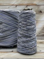 Пряжа для вязания 100 гр, Calzetteria носочная пряжа 75% меринос 25% полиамид 400м/100г 8Лаванда-серый