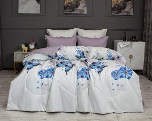 Махаон блю морфо (нежно голубой) Cotton комплект