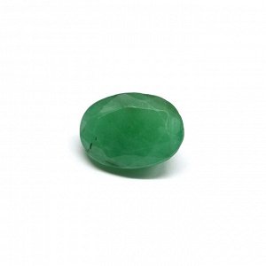 Кабошон изумруд овал 5*7мм в ювелирной огранке, 0,95ct