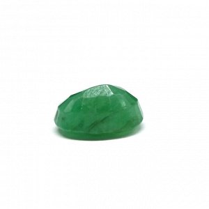 Кабошон изумруд овал 5*7мм в ювелирной огранке, 0,95ct